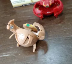 Bakugan B1 Subterra Terrorclaw 470G & Pyrus Terrorclaw 360G Rare W/ Card READ!!! - Image 3