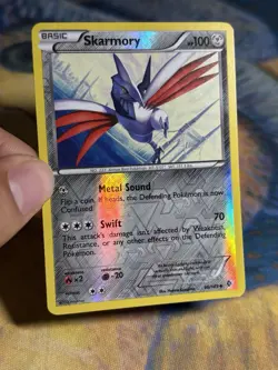 Skarmory 96/149 BW Boundaries Crossed Reverse Holo Pokemon Card - Image 3