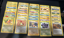 NEO REVELATION Complete 37-Card UNCOMMON/COMMON Set Vintage POKEMON LP condition - Image 1