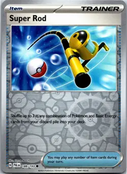 Super Rod - 188/193 - League & Championship Cards Reverse Holo - Image 1