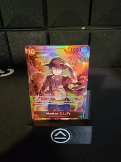 Promo One Piece CARD Treasure Booster Monkey.D.Luffy ST10-006 SR - Image 1