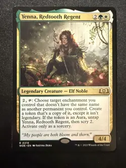 Yenna, Redtooth Regent 219 - R - Wilds of Eldraine - Normal - MTG - LP - Image 1