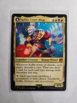 Magic The Gathering Kefka, Court Mage M 0231 Final Fantasy Regular - Image 1