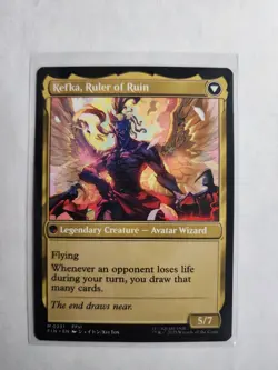 Magic The Gathering Kefka, Court Mage M 0231 Final Fantasy Regular - Image 2