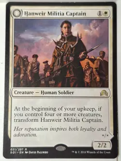 Hanweir Militia Captain - Shadows over Innistrad - Magic the Gathering MTG Nice! - Image 1