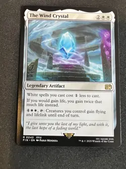 The Wind Crystal | Magic the Gathering | Final Fantasy | Rare | Non-Foil | 0043 - Image 1