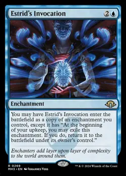 1x Estrid's Invocation NM-Mint, English Modern Horizons 3 MTG Magic - Image 1