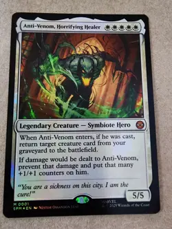 Anti-Venom, Horrifying Healer - #01 Foil - Marvel's Spider-Man - Mtg - Image 1