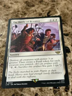 THE BATTLE OF BYWATER Magic MTG Lord of the Rings LOTR - Image 1