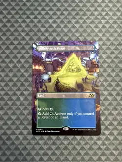 MTG Willowrush Verge #0375 Borderless Rare Aetherdrift (DFT) - Image 1