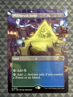 MTG Willowrush Verge #0375 Borderless Rare Aetherdrift (DFT) - Image 2