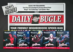 SDCC 2025 Magic The Gathering x Marvel Spider-Man Complete 5 Deck Set w/ Playmat - Image 1