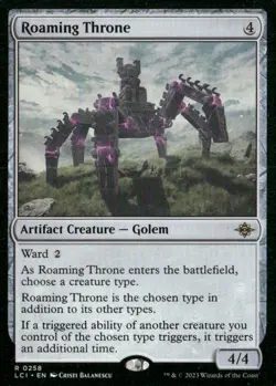 Roaming Throne 258 Non-Foil NM MTG The Lost Caverns of Ixalan Magic - Image 1