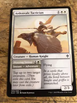 MTG Ardenvale Tactician Throne of Eldraine (ELD) Magic The Gathering #005/269 - Image 1