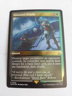 Assassin's Trophy (Foil Etched) Universes Beyond: Assassin's Creed Foil - Image 1