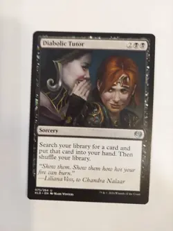 Diabolic Tutor Kaladesh Regular - Image 1