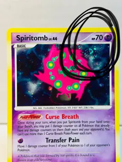 Spiritomb 16/146 Holo Rare 2008 Pokemon Diamond & Pearl Legends Awakened SPIRAL! - Image 2