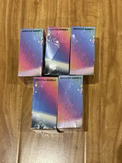 5x Pokemon Prismatic Evolutions Booster Bundles - New/Sealed - Ready to Ship! - Image 2