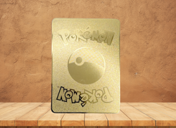 Birthday Gengar | Custom | Gift | DIY | Gold Metal Promo | Collectors | Pokemon - Image 3