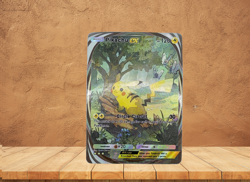 Pikachu Promo EX Immersive Rare | Pokemon TCG Pocket | DIY Holo | Custom Collect - Image 2