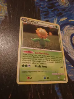 SUNFLORA 31/123 HEARTGOLD & SOULSILVER NEAR MINT POKEMON TCG - Image 1