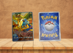 Shinx Pocket | DIY | Collectors Custom Pokemon Illustration Rare Art Promo - Image 1