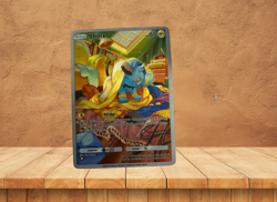 Shinx Pocket | DIY | Collectors Custom Pokemon Illustration Rare Art Promo - Image 3