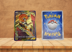 Infernape ex Pocket | DIY Collectors Custom Pokemon Illustration Rare Art Promo - Image 1