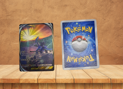Dialga ex Pocket | DIY | Collectors Custom Pokemon Illustration Rare Art Promo - Image 1