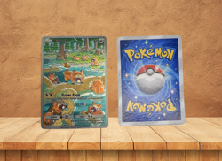 Bidoof Pocket | DIY | Collectors Custom Pokemon Illustration Rare Art Promo - Image 1