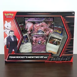 Pokemon TCG Team Rocket’s Mewtwo EX Box - NEW SEALED - Image 3