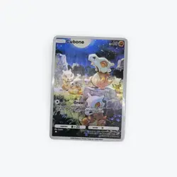 Cubone Promo Set Illustration Rare | Pokemon TCG Pocket | DIY Holo | Custom - Image 2