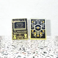 Black & Gold Metal Ancient Blastoise| Gold | Promo | DIY | Custom | Variant - Image 1
