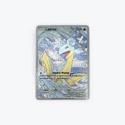 Lapras Promo Set Illustration Rare | Pokemon TCG Pocket | DIY Holo | Custom - Image 2
