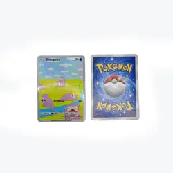 Slowpoke Promo Set Illustration Rare | Pokemon TCG Pocket | DIY Holo | Custom - Image 1
