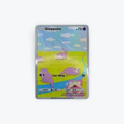 Slowpoke Promo Set Illustration Rare | Pokemon TCG Pocket | DIY Holo | Custom - Image 3