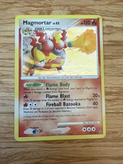 💥 2007 Pokemon Diamond & Pearl Secret Wonders Magmortar Holo # 31/132 - Image 1