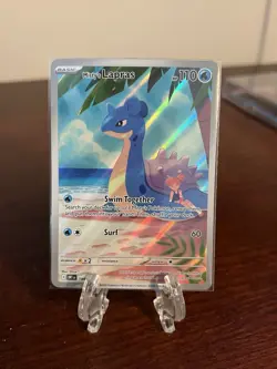 Pokemon TCG Misty's Lapras Destined Rivals 194/182 Illustration Rare - Image 1