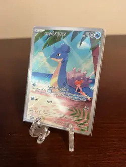Pokemon TCG Misty's Lapras Destined Rivals 194/182 Illustration Rare - Image 2