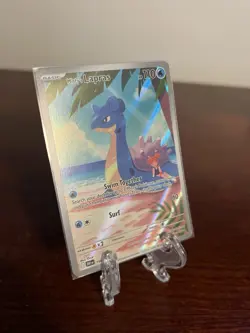 Pokemon TCG Misty's Lapras Destined Rivals 194/182 Illustration Rare - Image 3