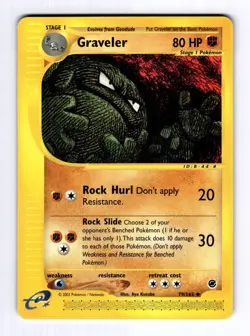 Graveler Expedition #079 (2002) Uncommon LP Pokemon - Image 1