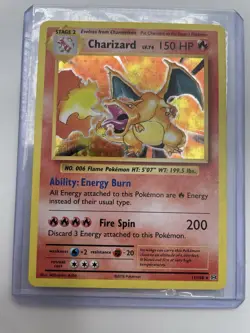 Pokemon Evolutions Set Holo Charizard 1/108 Near Mint Condition NM - Image 1