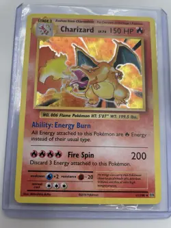 Pokemon Evolutions Set Holo Charizard 1/108 Near Mint Condition NM - Image 2