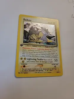 Raikou 13/64 Neo Revelation Holo 1st Edition NM #17 Pokemon Vintage - Image 2