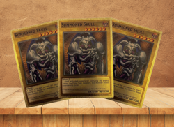 3x Summoned Skull Gold Promo | Collector | DIY Holo | Orica | Yugioh| YSYR-EN004 - Image 1