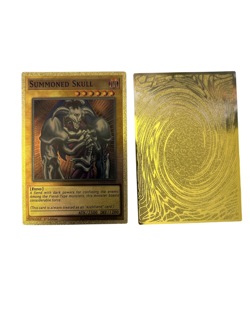3x Summoned Skull Gold Promo | Collector | DIY Holo | Orica | Yugioh| YSYR-EN004 - Image 3