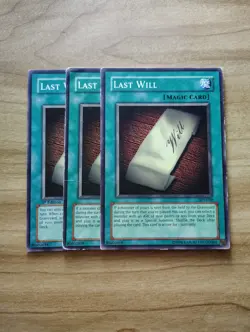 Yu-Gi-Oh! - Last Will 3X - Full Playset - Image 1