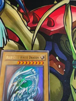 Yu-Gi-Oh SDK-001 1st Edition Ultra Rare Blue Eyes White Dragon NA - Image 4