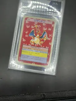 PGS 6 Charizard #006 1997 Topsun Green Back Holo Japanese Pokemon Card RARE - Image 4