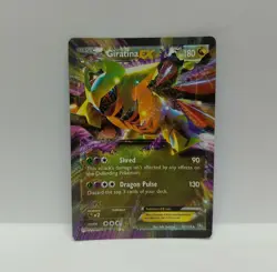 Basic Giratina EX Hp 180 Shred 90, Dragon Pulse 130,92/124 Pokemon 2017 Card. - Image 1